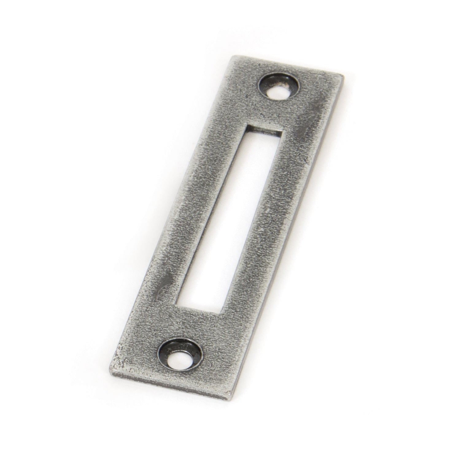 Pewter Mortice Plate | From The Anvil-Staple Pins & Plates-Yester Home