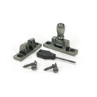 Pewter Mushroom Brighton Fastener - Narrow (Square) - Brighton Fasteners - From The Anvil - Yester Home