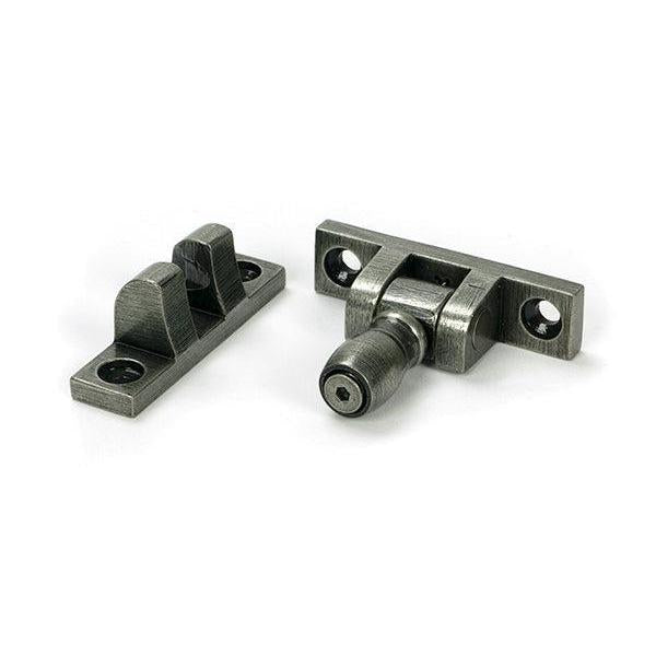 Pewter Mushroom Brighton Fastener - Narrow (Square) - Brighton Fasteners - From The Anvil - Yester Home