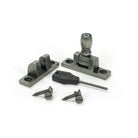 Pewter Mushroom Brighton Fastener - Narrow (Square) - Brighton Fasteners - From The Anvil - Yester Home