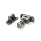 Pewter Mushroom Brighton Fastener (Radiused) - Brighton Fasteners - From The Anvil - Yester Home