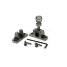 Pewter Mushroom Brighton Fastener (Radiused) - Brighton Fasteners - From The Anvil - Yester Home