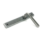 Pewter Newbury Slimline Lever Espag. Latch Set | From The Anvil - Espagnolette - From The Anvil - Yester Home
