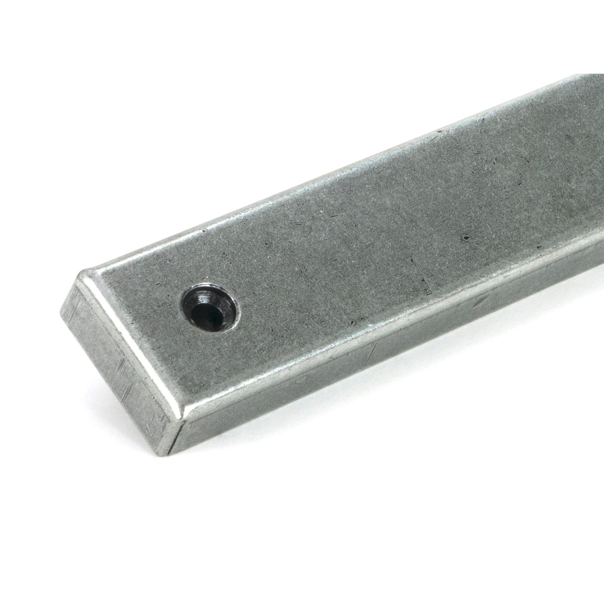 Pewter Newbury Slimline Lever Espag. Latch Set | From The Anvil - Espagnolette - From The Anvil - Yester Home
