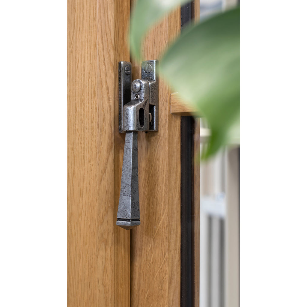 Pewter Night-Vent Locking Avon Fastener | From The Anvil-Night-Vent Fasteners-Yester Home