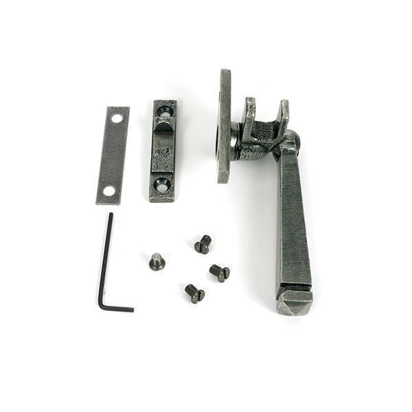Pewter Night-Vent Locking Avon Fastener (Steel Window) - Night-Vent Fasteners - From The Anvil - Yester Home