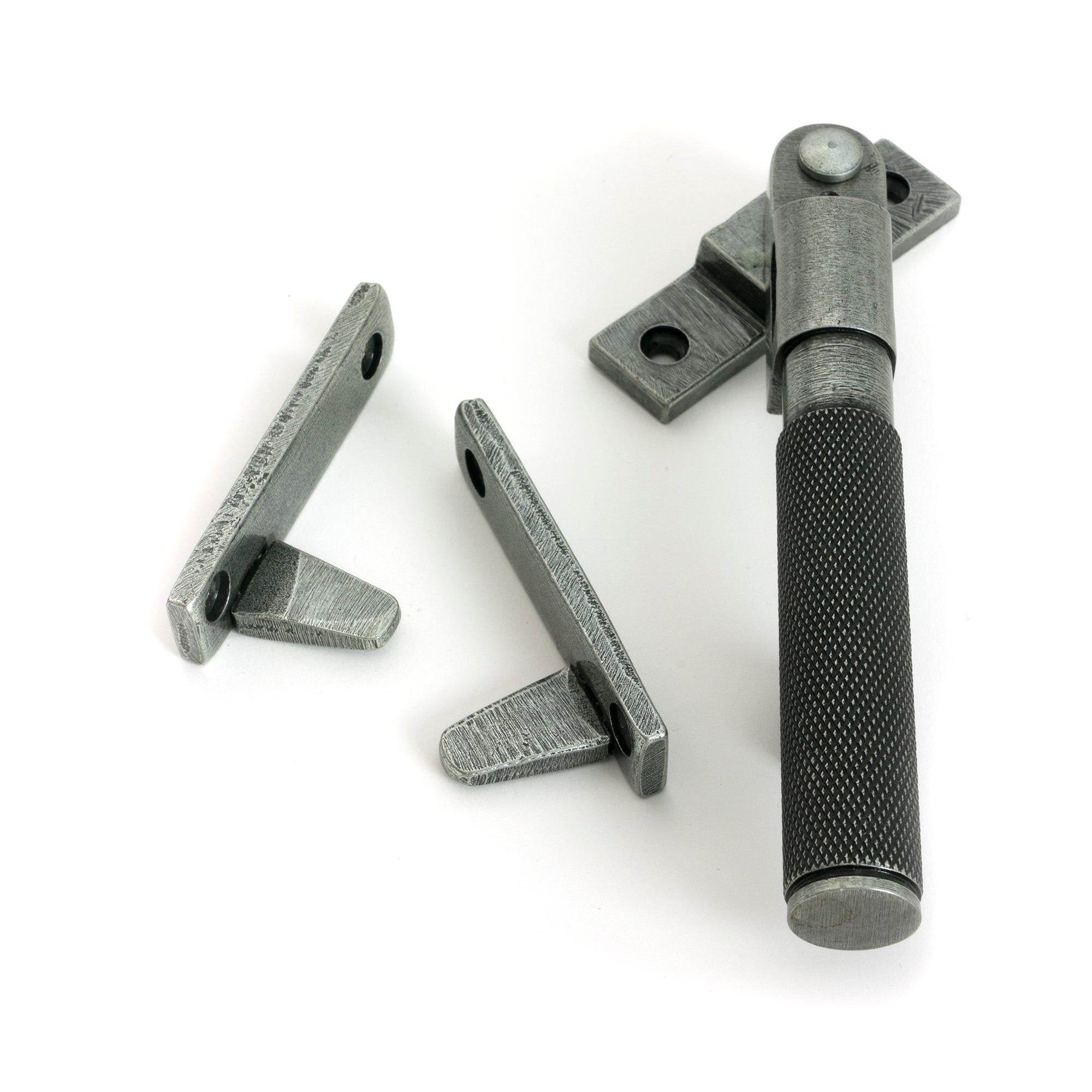 Pewter Night-Vent Locking Brompton Fastener - Night-Vent Fasteners - From The Anvil - Yester Home