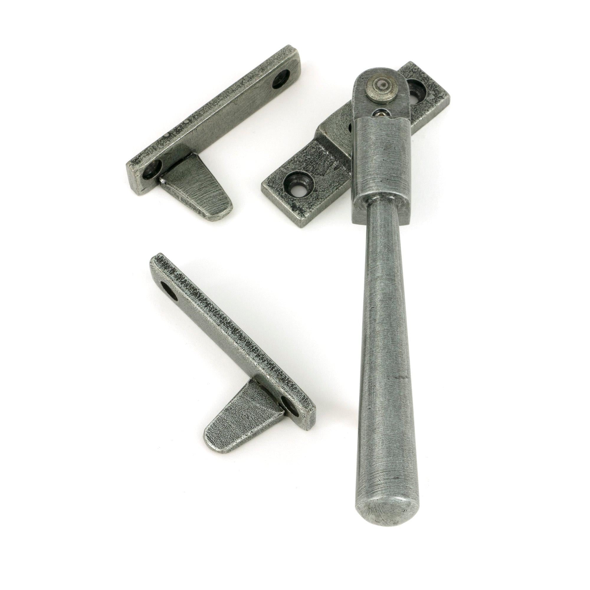 Pewter Night-Vent Locking Newbury Fastener - Night-Vent Fasteners - From The Anvil - Yester Home