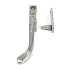 Pewter Night-Vent Locking Peardrop Fastener - LH | From The Anvil-Night-Vent Fasteners-Yester Home