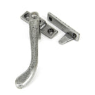 Pewter Night-Vent Locking Peardrop Fastener - LH | From The Anvil-Night-Vent Fasteners-Yester Home