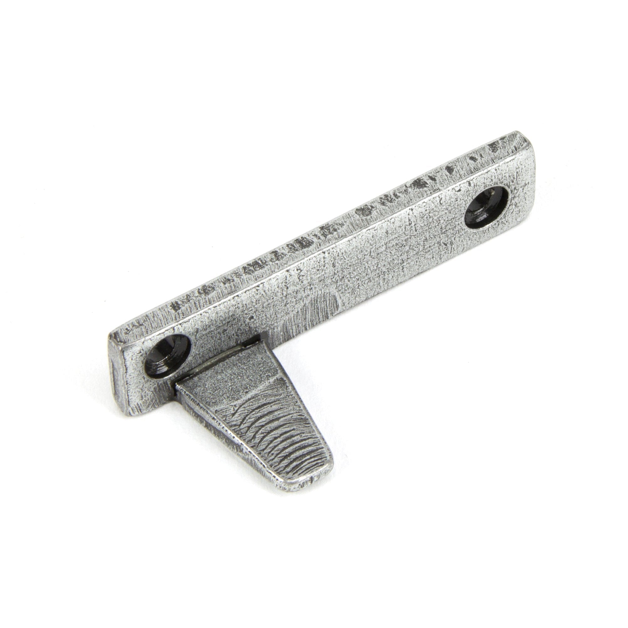 Pewter Night-Vent Locking Peardrop Fastener - RH | From The Anvil-Night-Vent Fasteners-Yester Home
