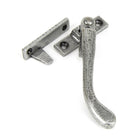 Pewter Night-Vent Locking Peardrop Fastener - RH | From The Anvil - Night-Vent Fasteners - From The Anvil - Yester Home