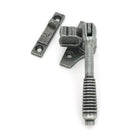 Pewter Night-Vent Locking Reeded Fastener (Steel Window) - Night-Vent Fasteners - From The Anvil - Yester Home