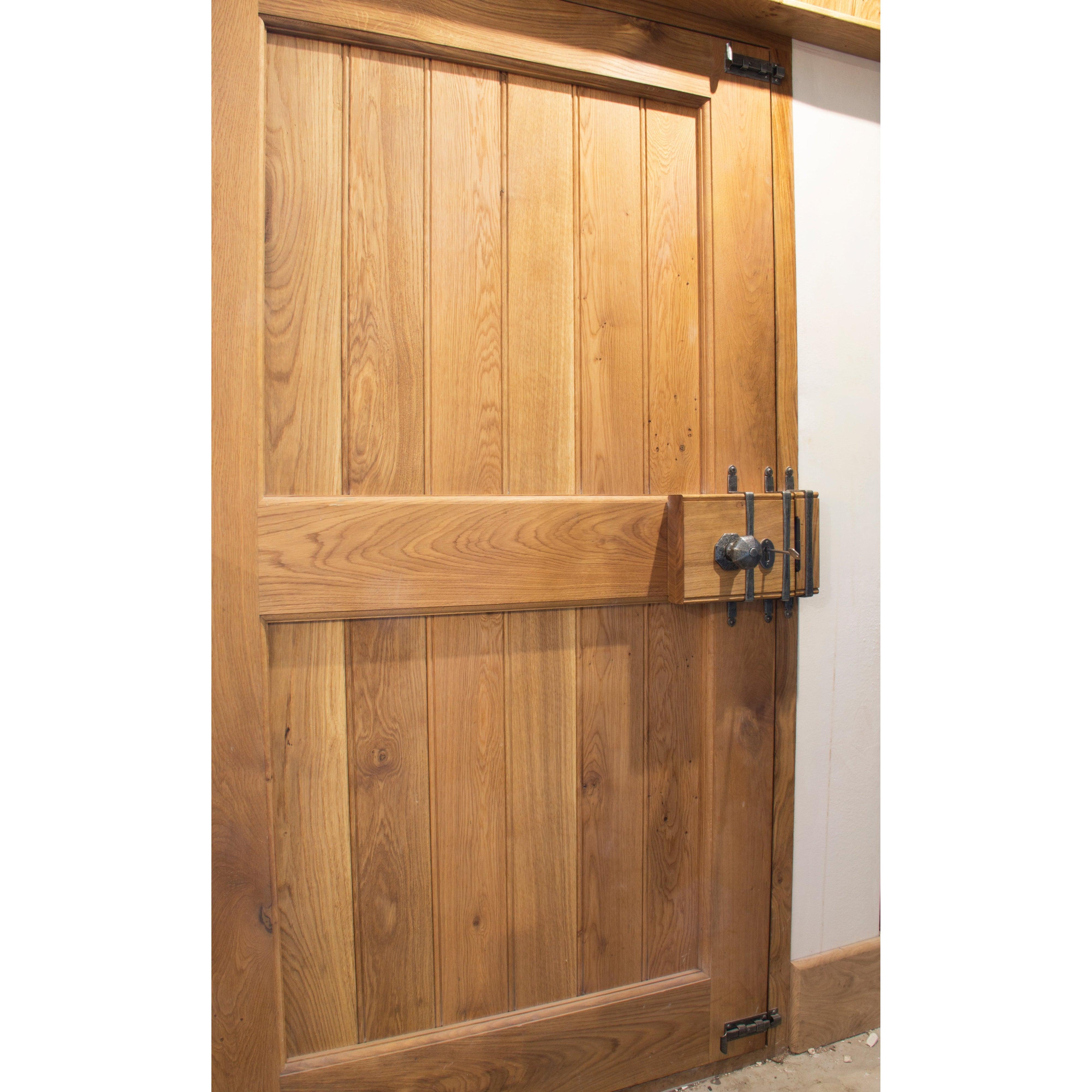 Pewter Oak Box Lock & Octagonal Knob Set | From The Anvil | Yester Home
