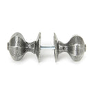 Pewter Octagonal Mortice/Rim Knob Set | From The Anvil - Mortice Knobs - From The Anvil - Yester Home