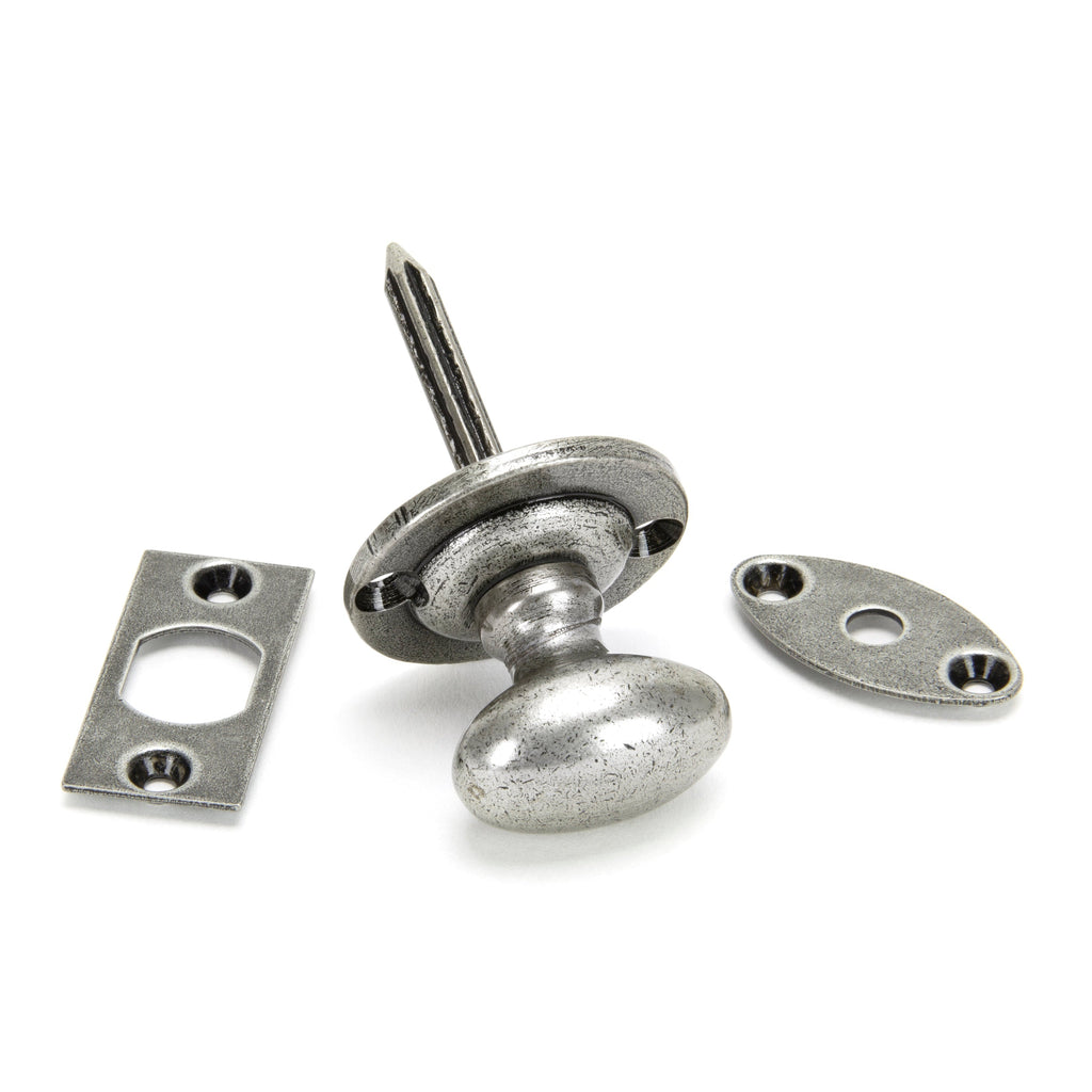 Pewter Oval Rack Bolt | From The Anvil