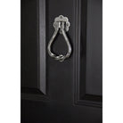 Pewter Pear Shaped Door Knocker | From The Anvil-Surface Fixed Door Knockers-Yester Home