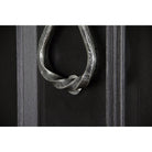 Pewter Pear Shaped Door Knocker | From The Anvil-Surface Fixed Door Knockers-Yester Home