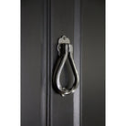 Pewter Pear Shaped Door Knocker | From The Anvil-Surface Fixed Door Knockers-Yester Home