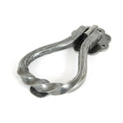 Pewter Pear Shaped Door Knocker | From The Anvil-Surface Fixed Door Knockers-Yester Home