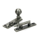 Pewter Prestbury Sash Hook Fastener - Sash Hook Fasteners - From The Anvil - Yester Home