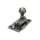 Pewter Prestbury Sash Hook Fastener - Sash Hook Fasteners - From The Anvil - Yester Home
