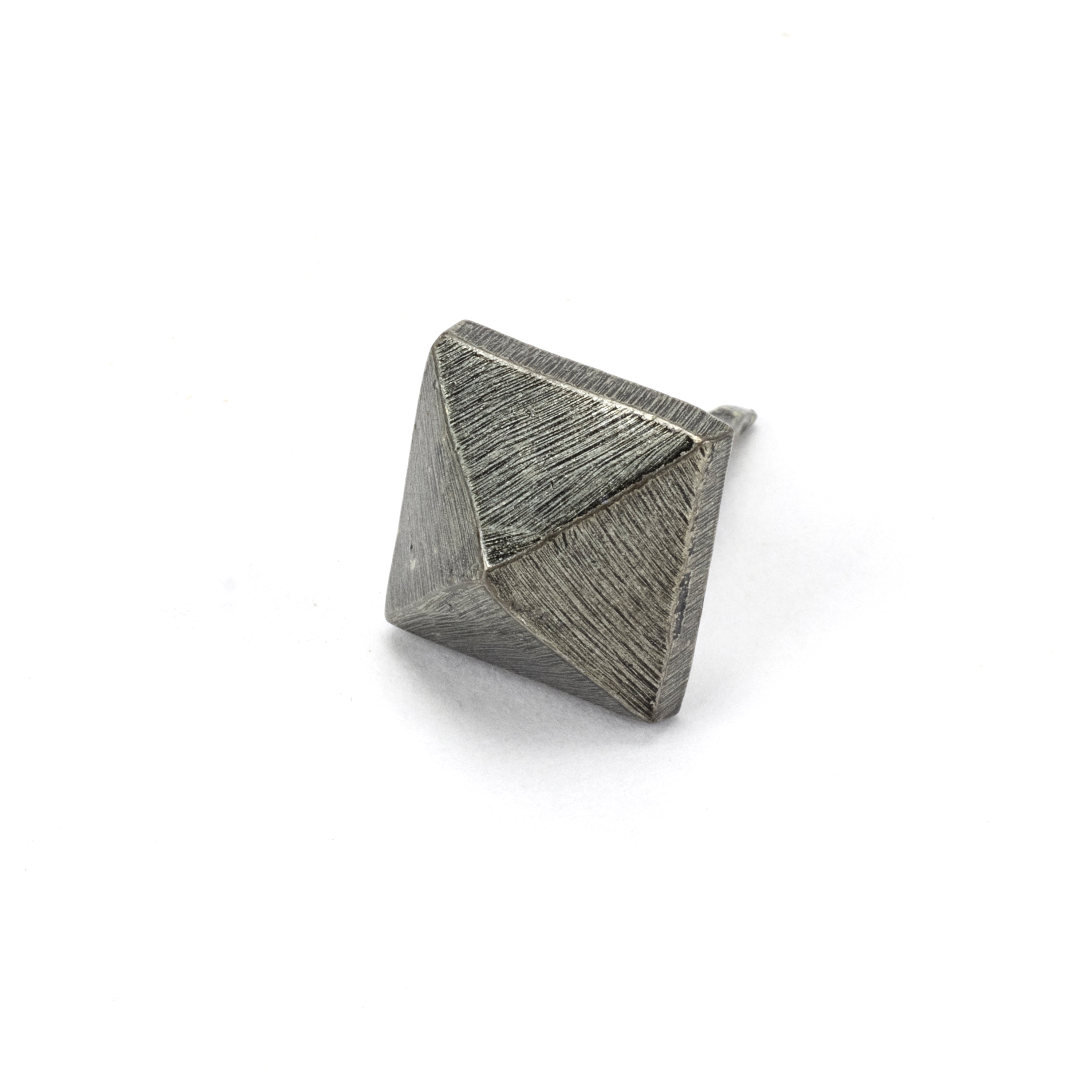 Pewter Pyramid Door Stud - Small | From The Anvil-Door Studs-Yester Home