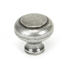 Pewter Regency Cabinet Knob - Large | From The Anvil - Cabinet Knobs - From The Anvil - Yester Home
