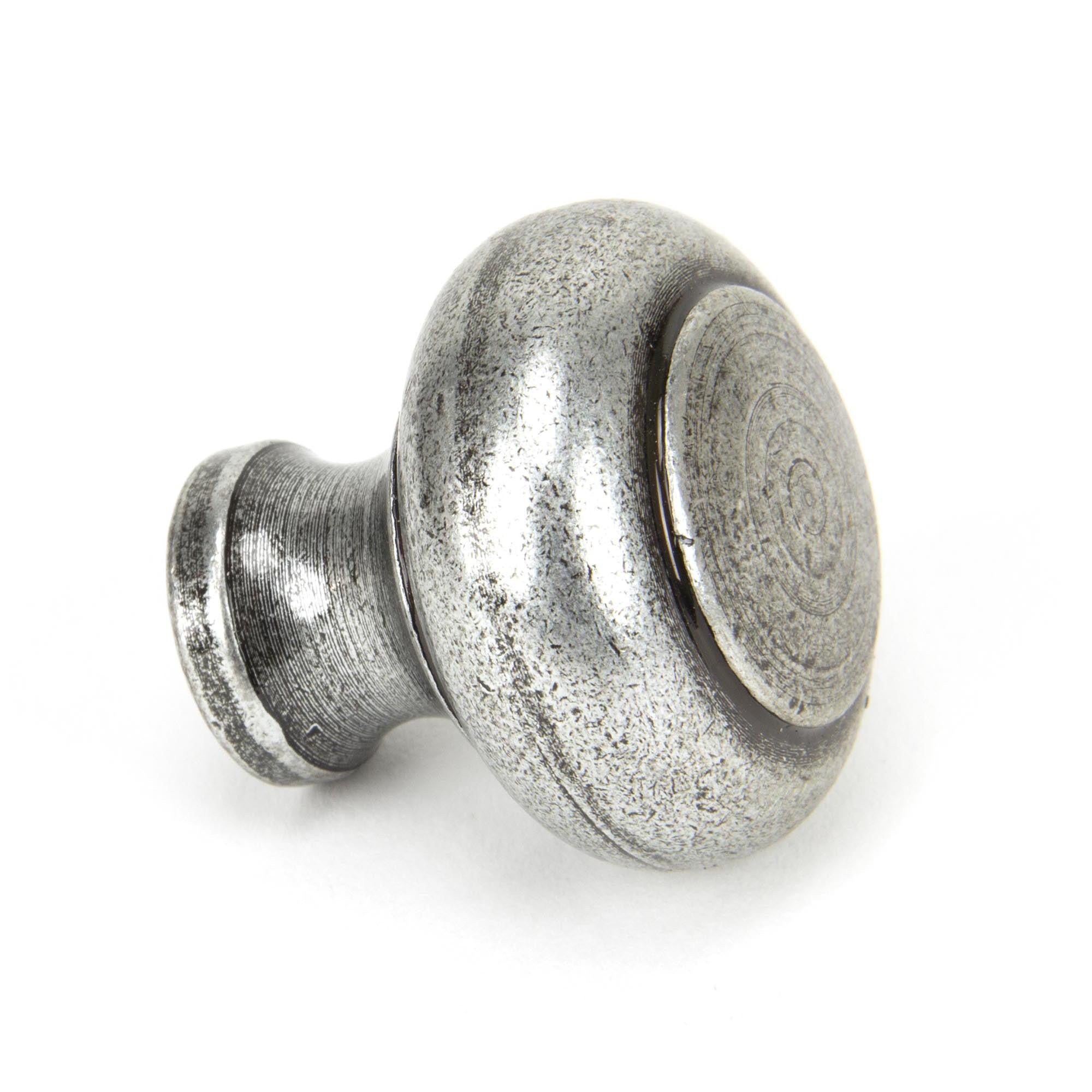 Pewter Regency Cabinet Knob - Large | From The Anvil - Cabinet Knobs - From The Anvil - Yester Home