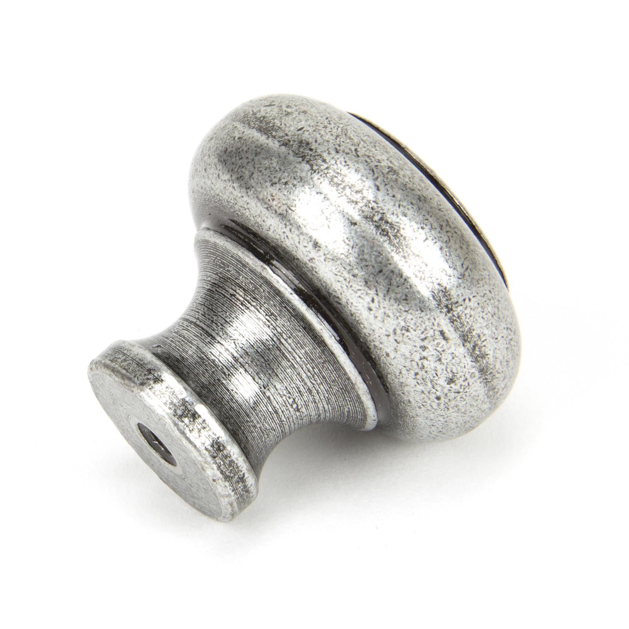 Pewter Regency Cabinet Knob - Large | From The Anvil - Cabinet Knobs - From The Anvil - Yester Home