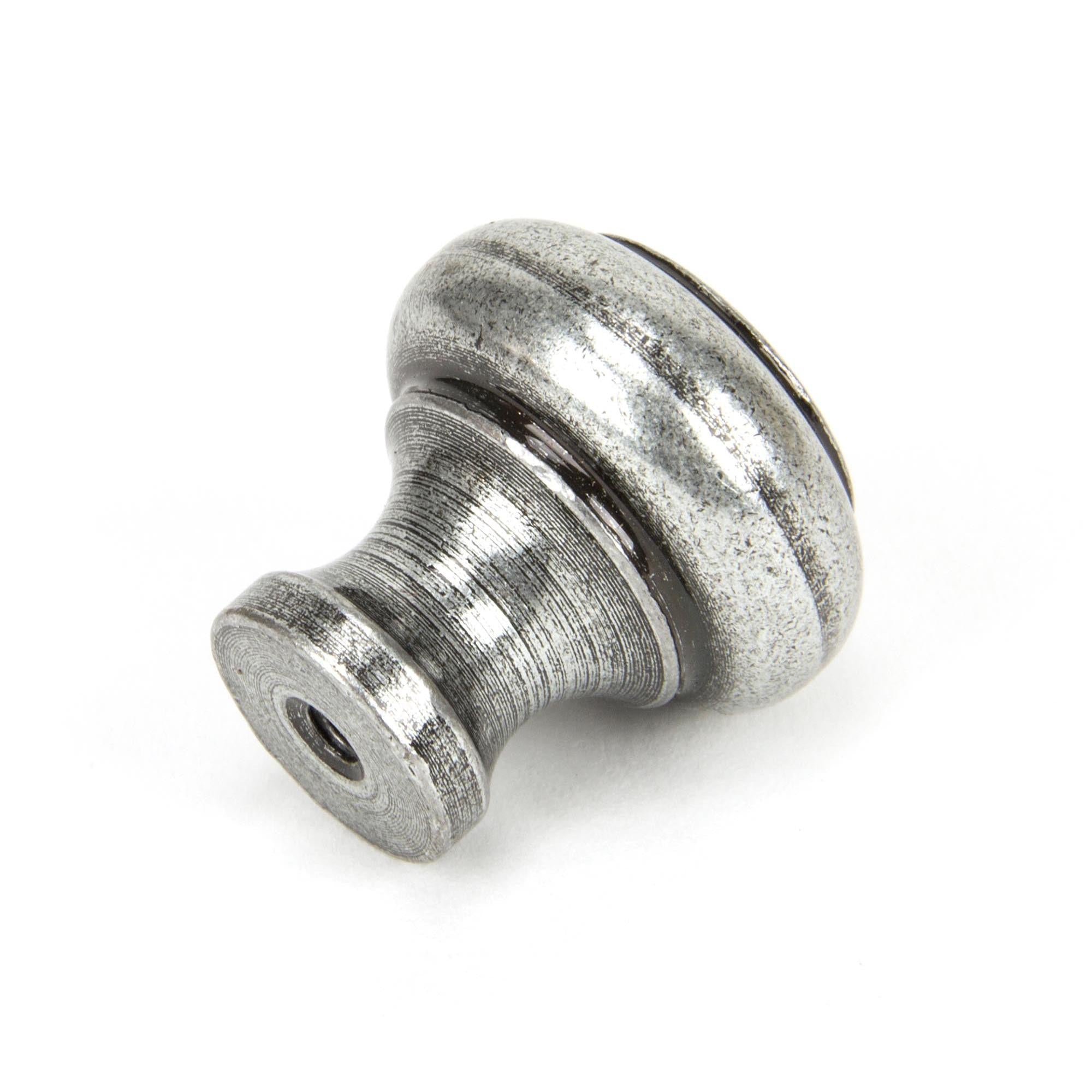 Pewter Regency Cabinet Knob - Small | From The Anvil - Cabinet Knobs - From The Anvil - Yester Home