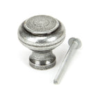 Pewter Regency Cabinet Knob - Small | From The Anvil-Cabinet Knobs-Yester Home