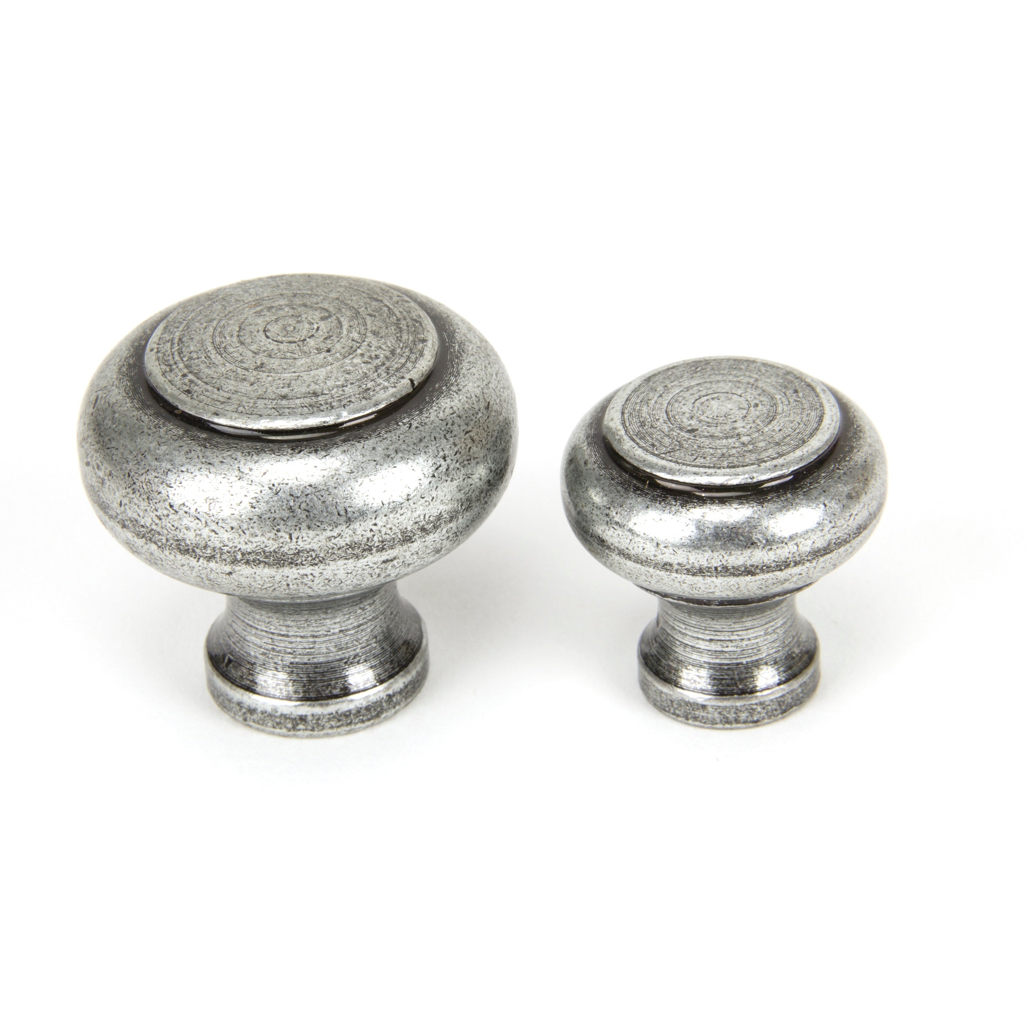 Pewter Regency Cabinet Knob - Small | From The Anvil-Cabinet Knobs-Yester Home
