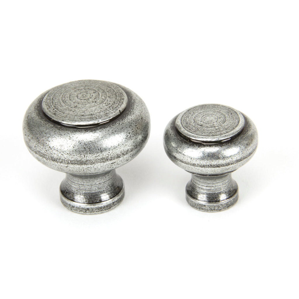 Pewter Regency Cabinet Knob - Small | From The Anvil