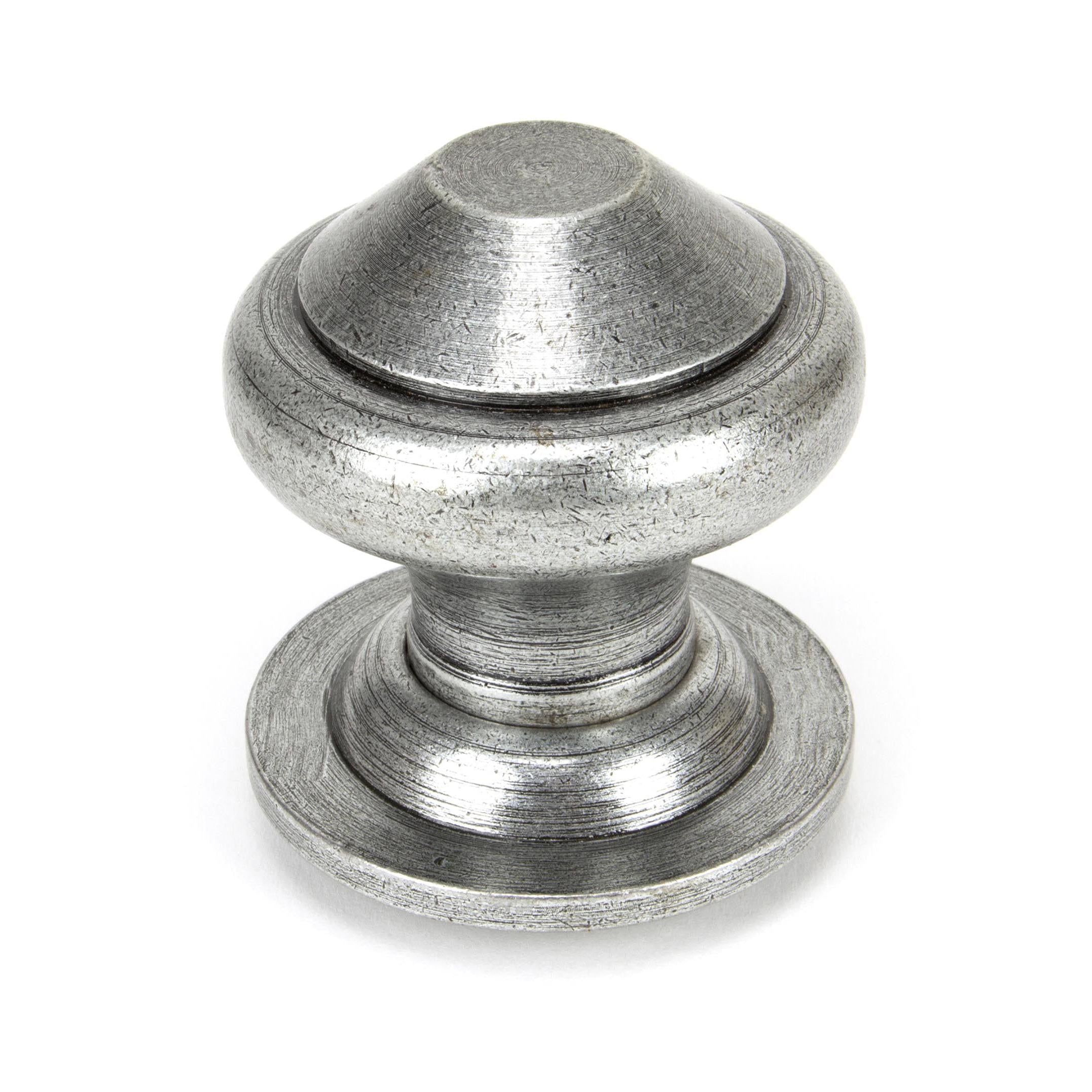 Pewter Regency Centre Door Knob | From The Anvil - Centre Door Knobs - From The Anvil - Yester Home