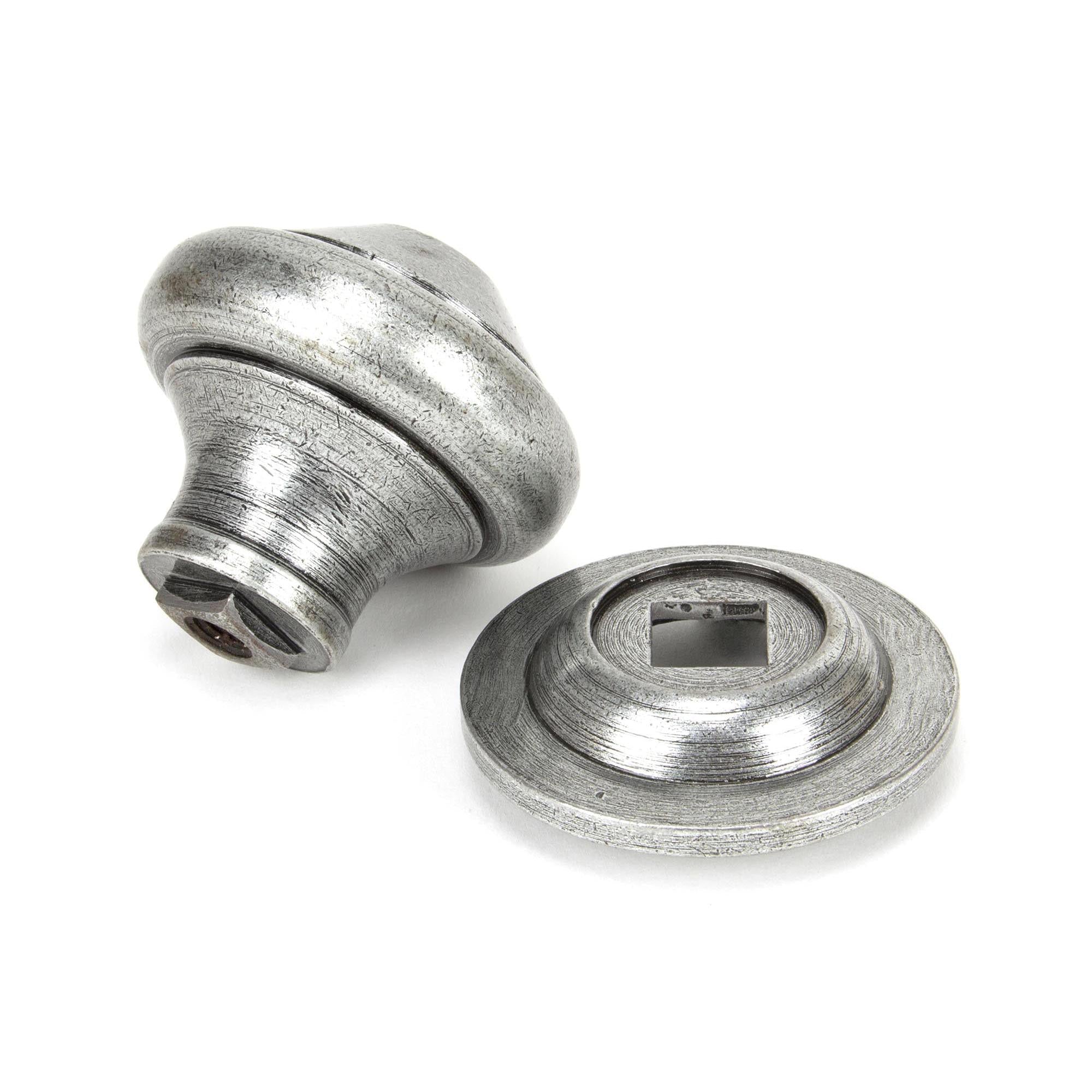 Pewter Regency Centre Door Knob | From The Anvil - Centre Door Knobs - From The Anvil - Yester Home