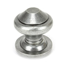 Pewter Regency Centre Door Knob | From The Anvil-Centre Door Knobs-Yester Home