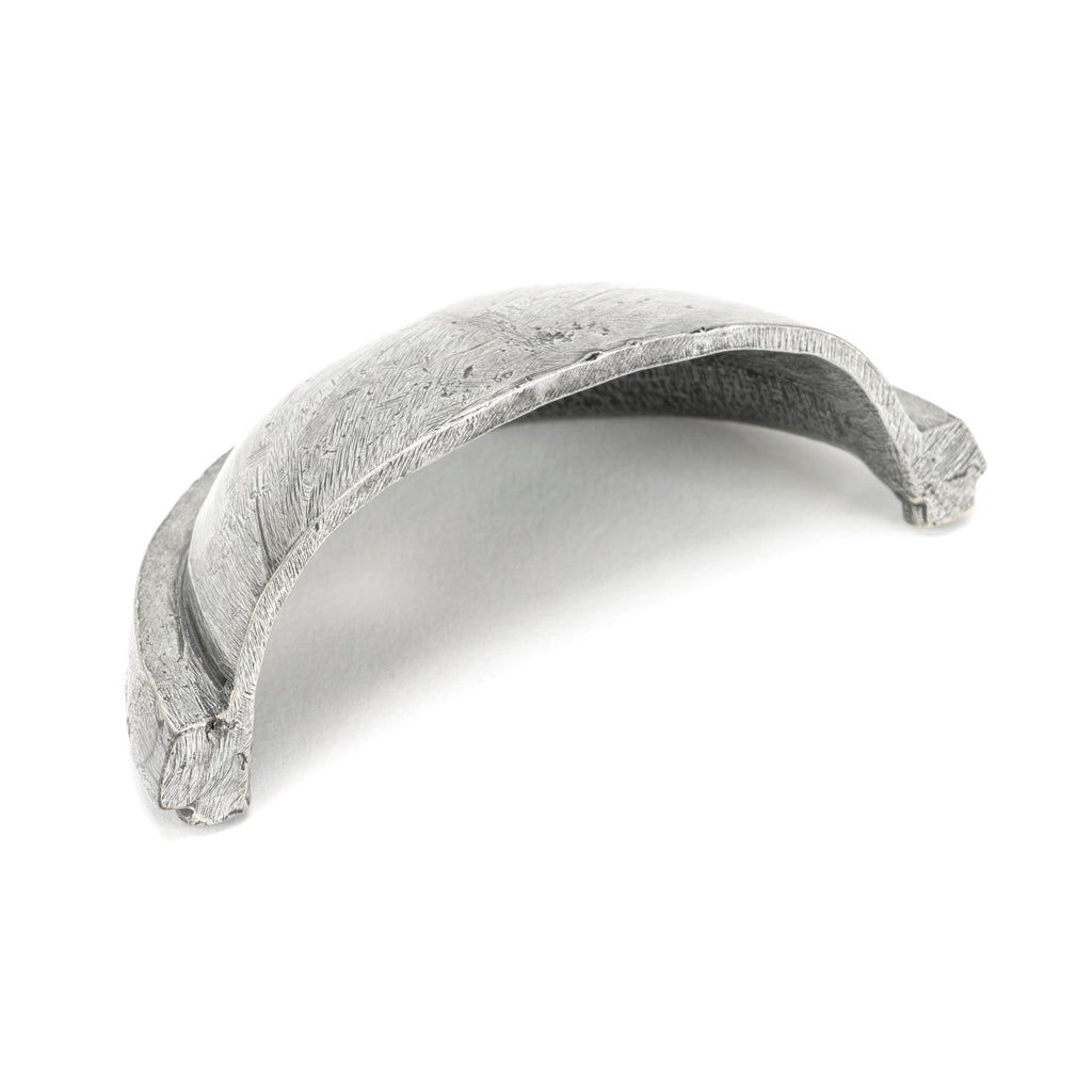 Pewter Regency Concealed Drawer Pull | From The Anvil