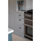 Pewter Regency Concealed Drawer Pull | From The Anvil-Drawer Pulls-Yester Home