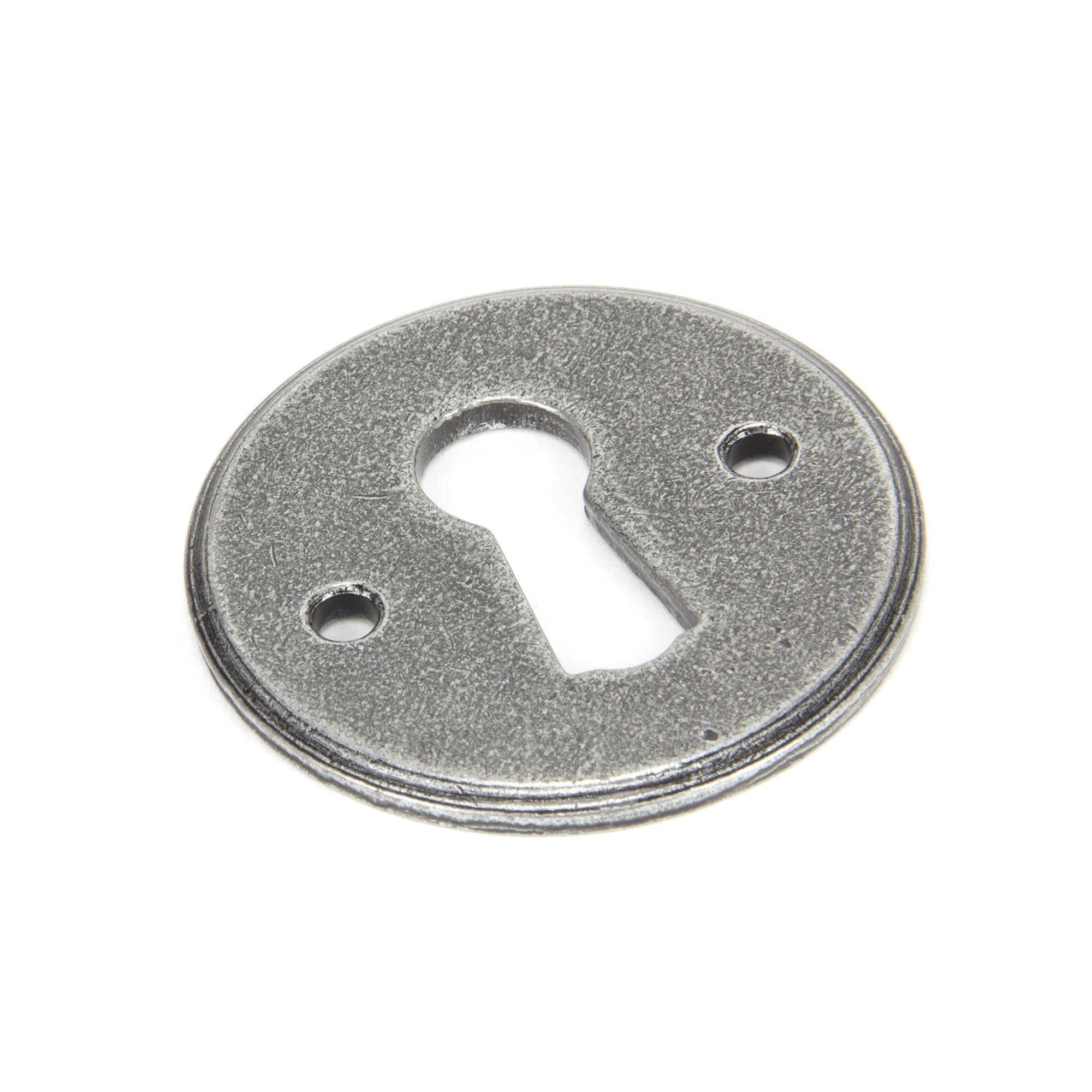 Pewter Regency Escutcheon | From The Anvil - Escutcheons - From The Anvil - Yester Home