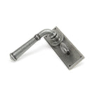 Pewter Regency Lever Bathroom Set | From The Anvil-Lever Bathroom-Yester Home