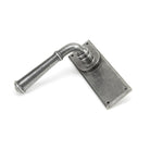 Pewter Regency Lever Latch Set | From The Anvil - Lever Latch - From The Anvil - Yester Home