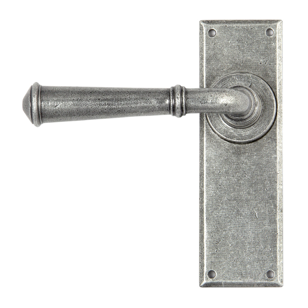 Pewter Regency Lever Latch Set | From The Anvil