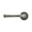 Pewter Regency Lever on Rose Set (Art Deco) - Unsprung | From The Anvil-Concealed-Yester Home