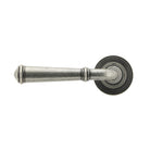 Pewter Regency Lever on Rose Set (Beehive) - Unsprung | From The Anvil - Concealed - From The Anvil - Yester Home