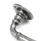 Pewter Regency Lever on Rose Set | From The Anvil-Lever on Rose-Yester Home