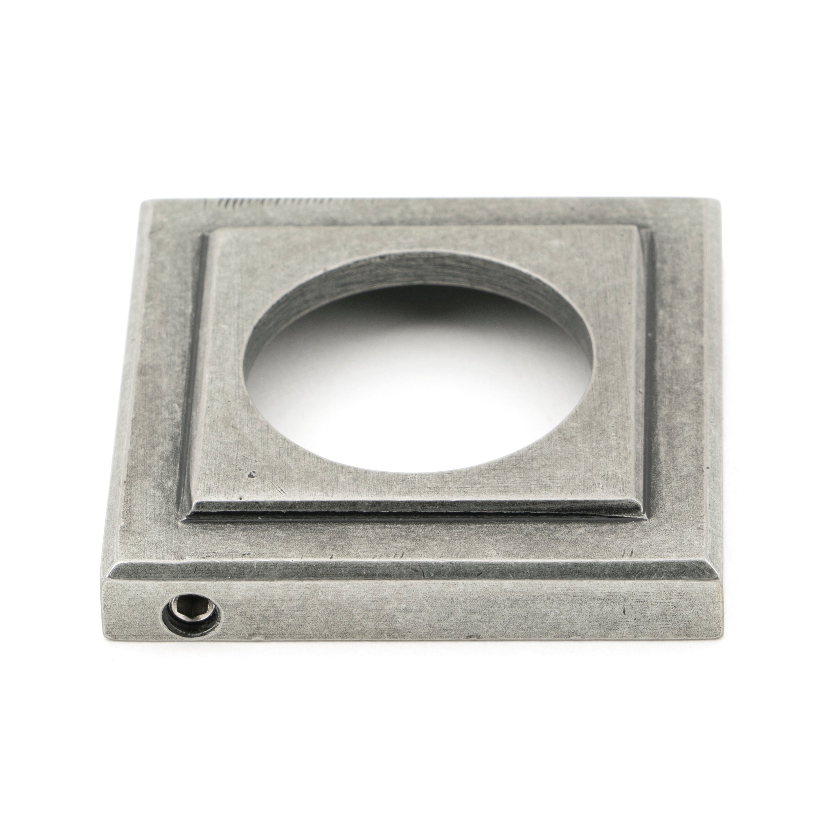 Pewter Regency Lever on Rose Set (Square) | From The Anvil-Concealed-Yester Home