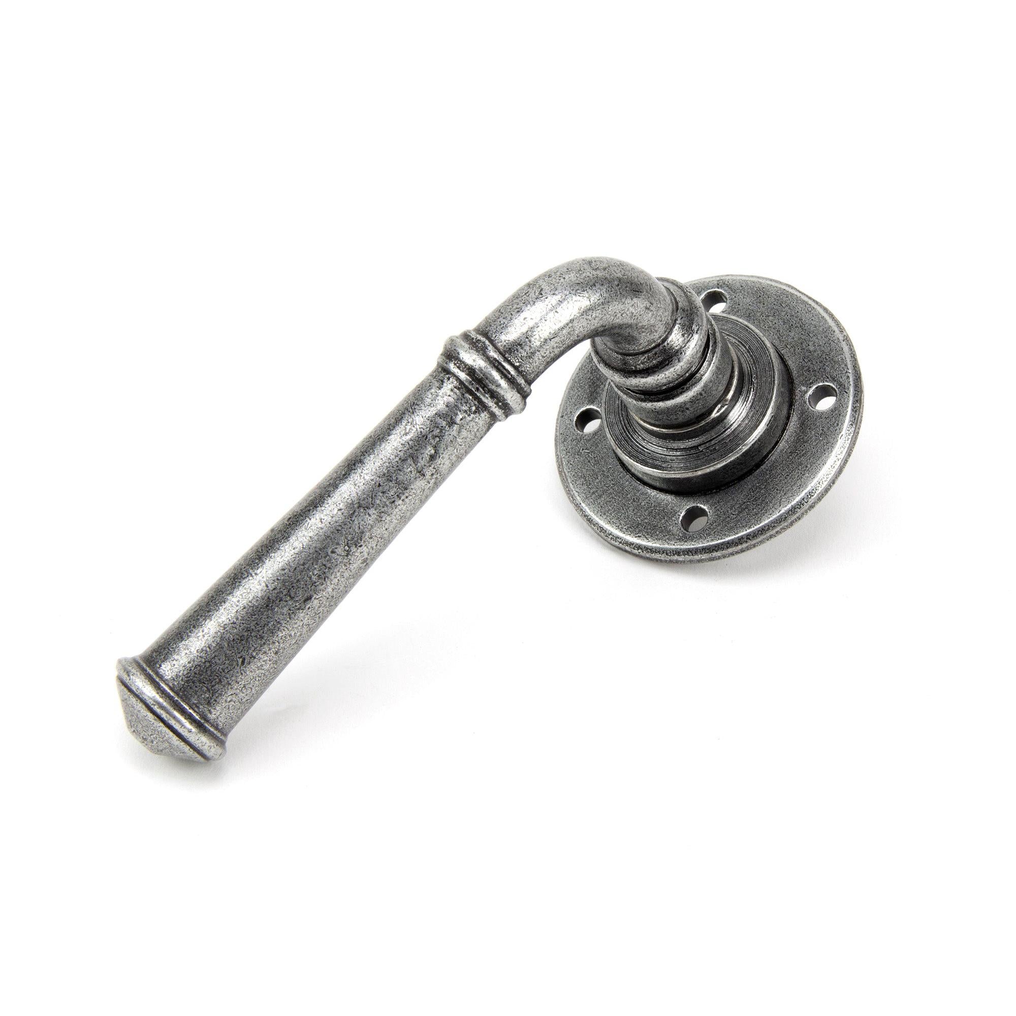 Pewter Regency Lever on Rose Set - Unsprung | From The Anvil - Lever on Rose - From The Anvil - Yester Home