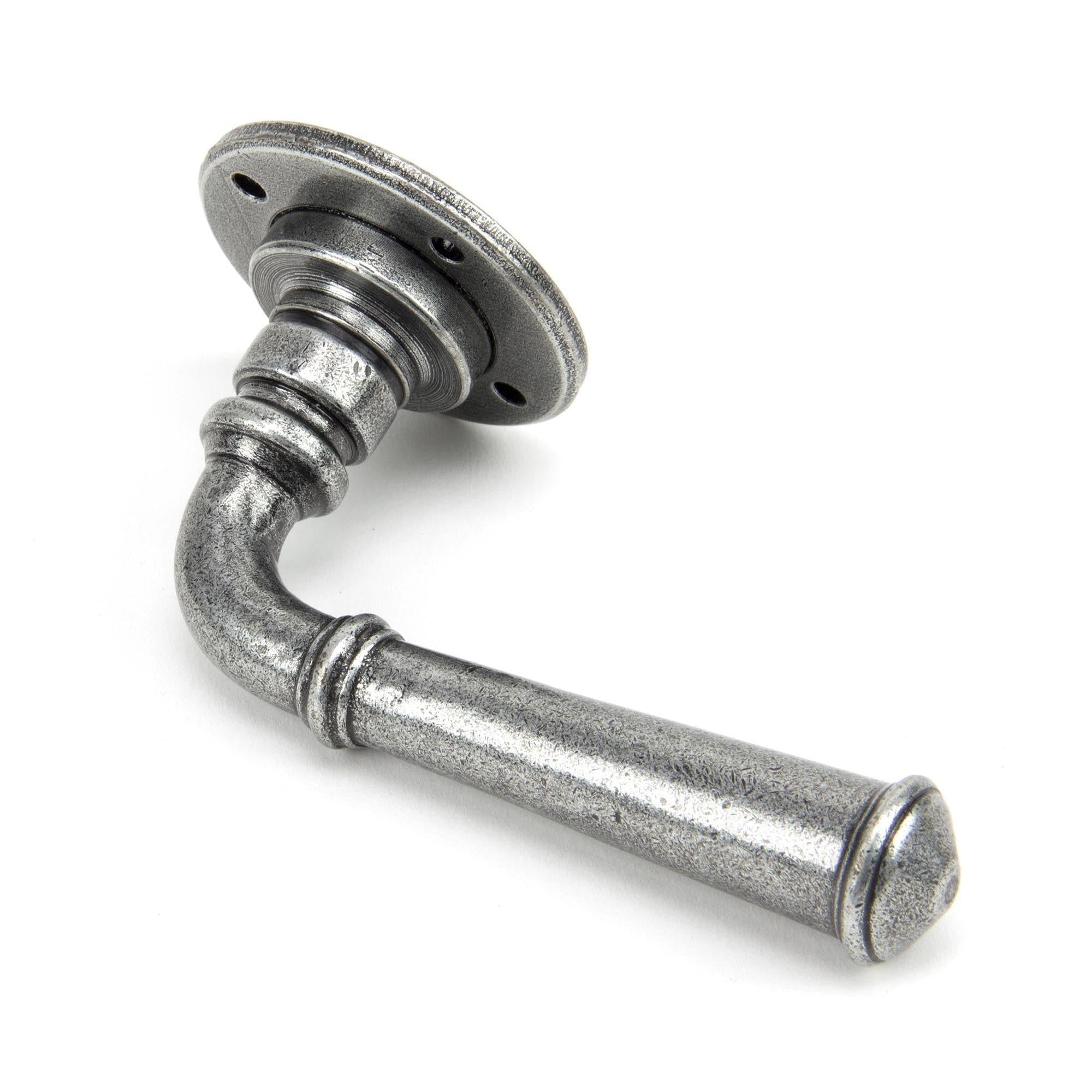 Pewter Regency Lever on Rose Set - Unsprung | From The Anvil - Lever on Rose - From The Anvil - Yester Home