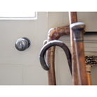 Pewter Regency Mortice/Rim Knob Set | From The Anvil-Mortice Knobs-Yester Home